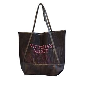 Victoria Secret Mesh Tote w PINK Lunch Bag